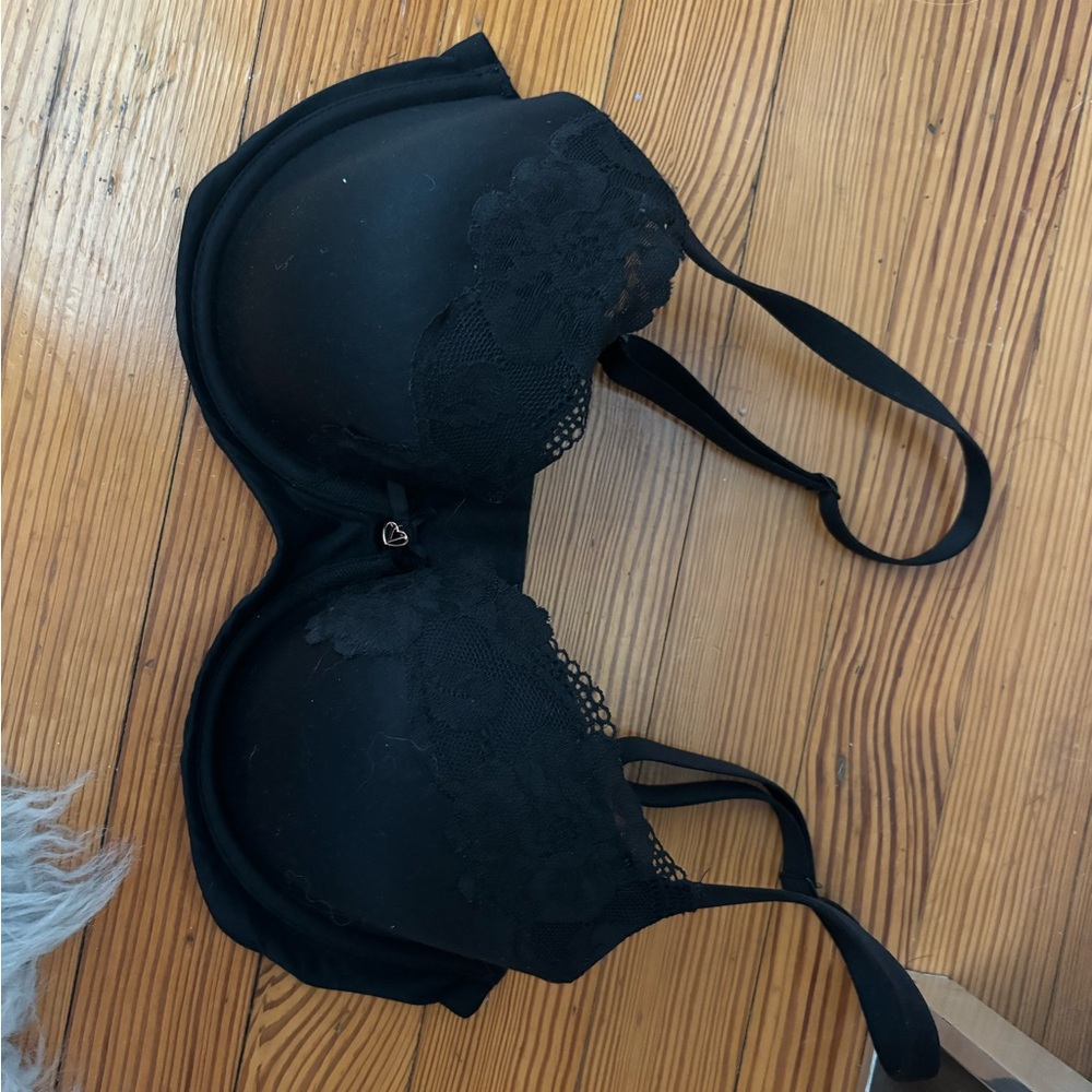 Victoria’s Secret lightly lined full coverage  Black Lace Bra